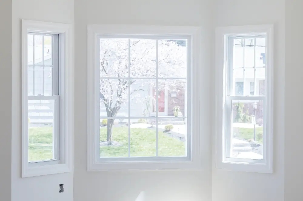 Newly installed windows in Pacific Northwest home - Dagmar Construction