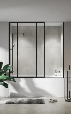 combined shower bath tub remodel offered by Dagmar Pros in Portland OR